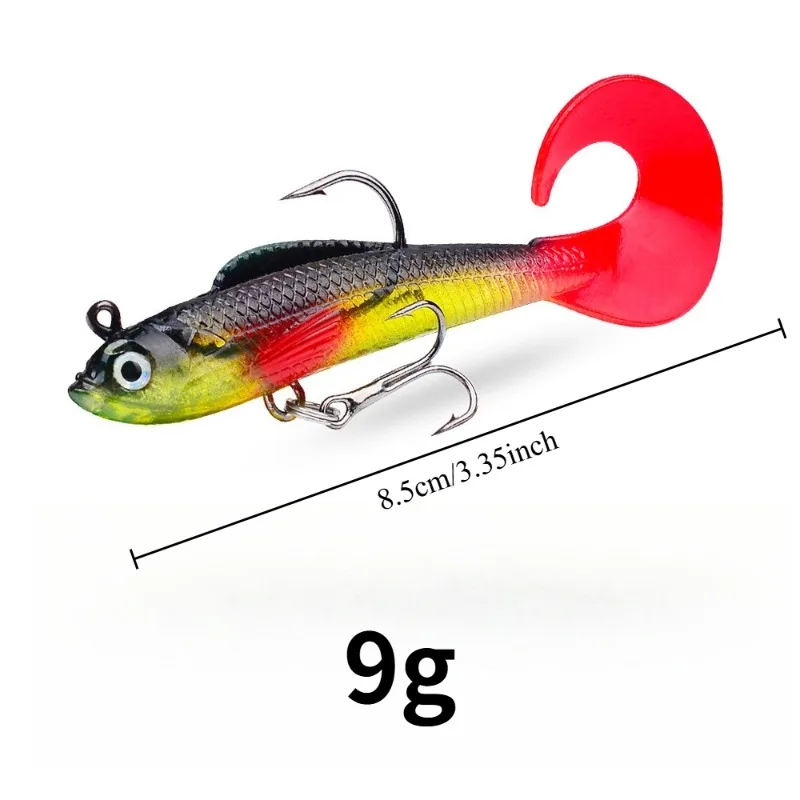 Jig Head para vinilo con púas – Pesca de lubina - imagen 5