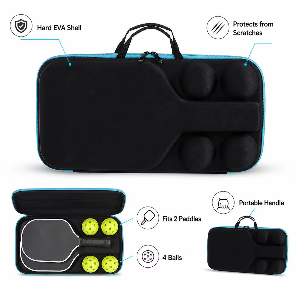 Bolsa Rígida Impermeable para Palas de Pickleball – Protección Total - imagen 5