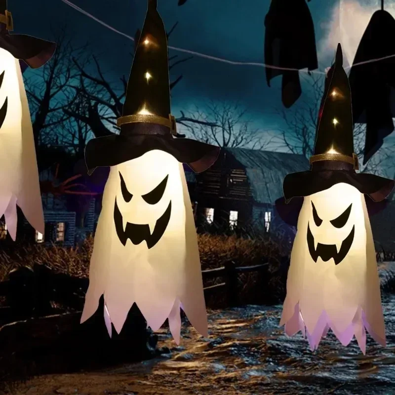 Lámpara LED Halloween espectral colgante para casa encantada noche