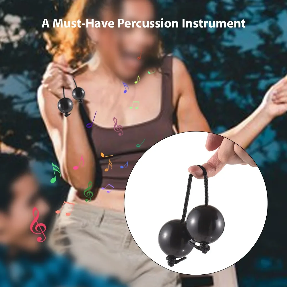Instrumento de percusión africana con movimiento