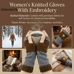 Guantes térmicos antiviento para senderismo, hombre y mujer