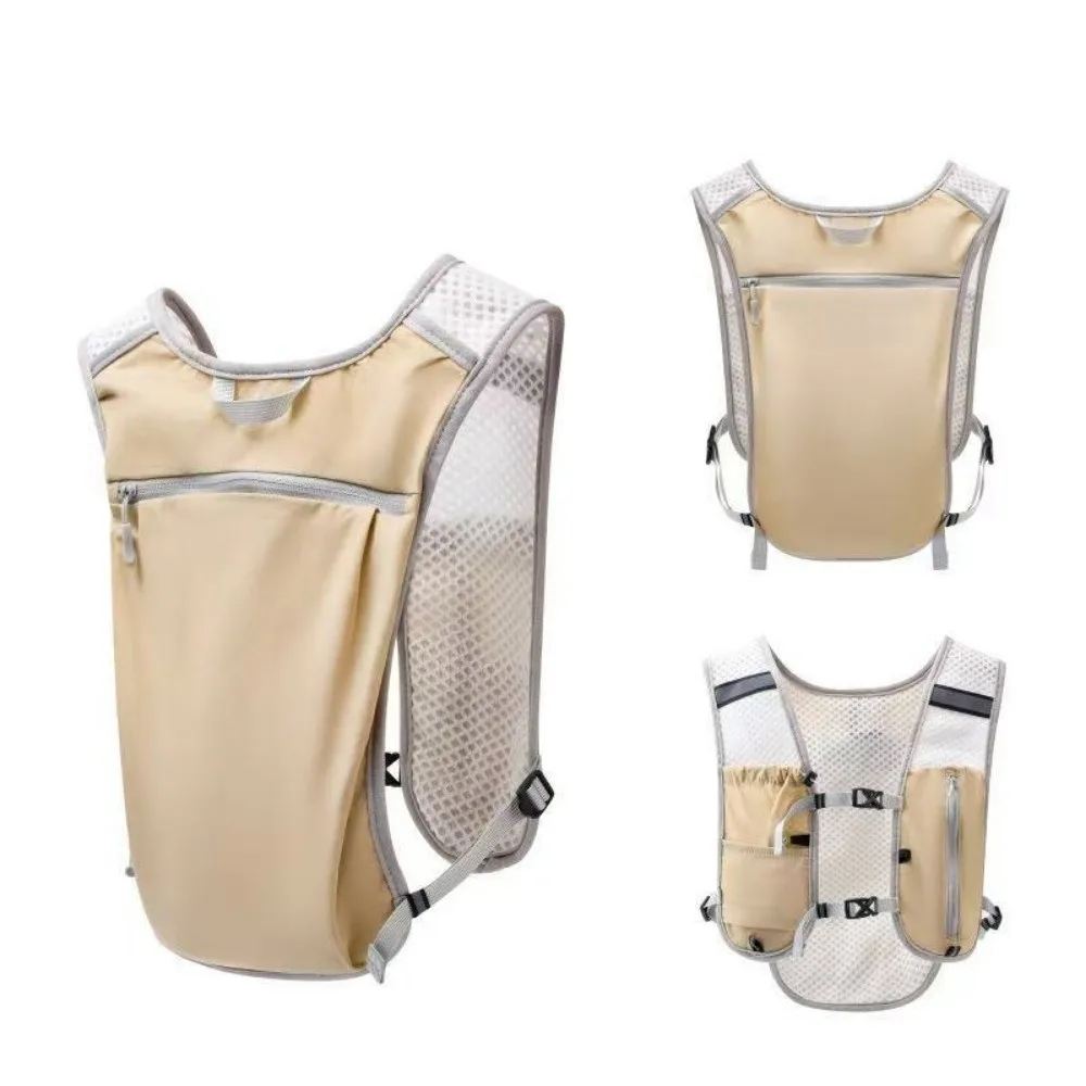 Chaleco de hidratación impermeable reflectante ligero con bolsillos - imagen 3