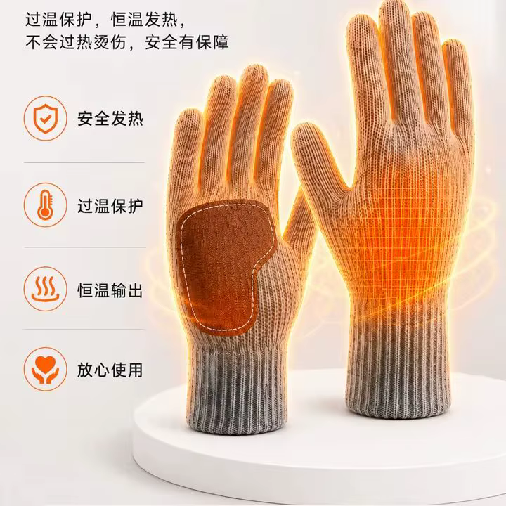 Guantes Térmicos con Calefacción Ajustables para Pesca de Invierno - imagen 5