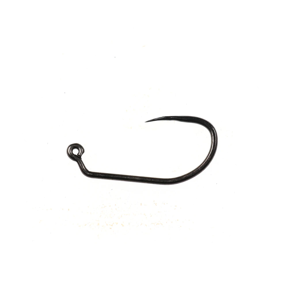 Anzuelos Jig Head sin púas Bimoo – Acero carbono para ninfas trucha - imagen 3