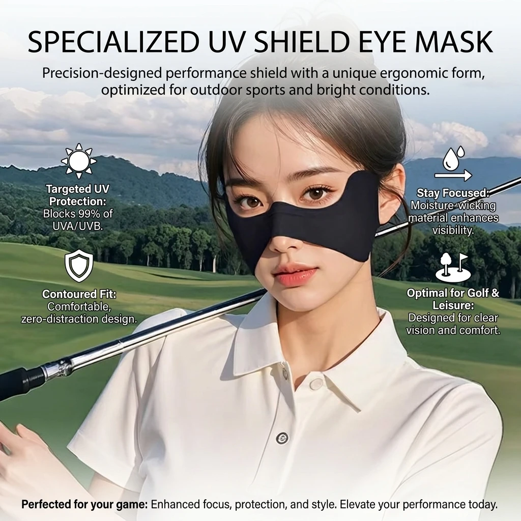Mascarilla solar ligera transpirable con gancho oreja y orificios - imagen 2