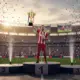 Copa de premio pequeña con tapa de metal y plástico para trofeo - imagen 5