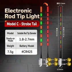 Flotador electrónico LED con alarma de picada ultra sensible