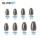 Plomos Elite TG para pesca de lubina en agua dulce