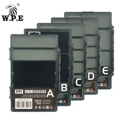 Caja organizadora W.P.E para señuelos – Espuma con compartimentos y accesorios