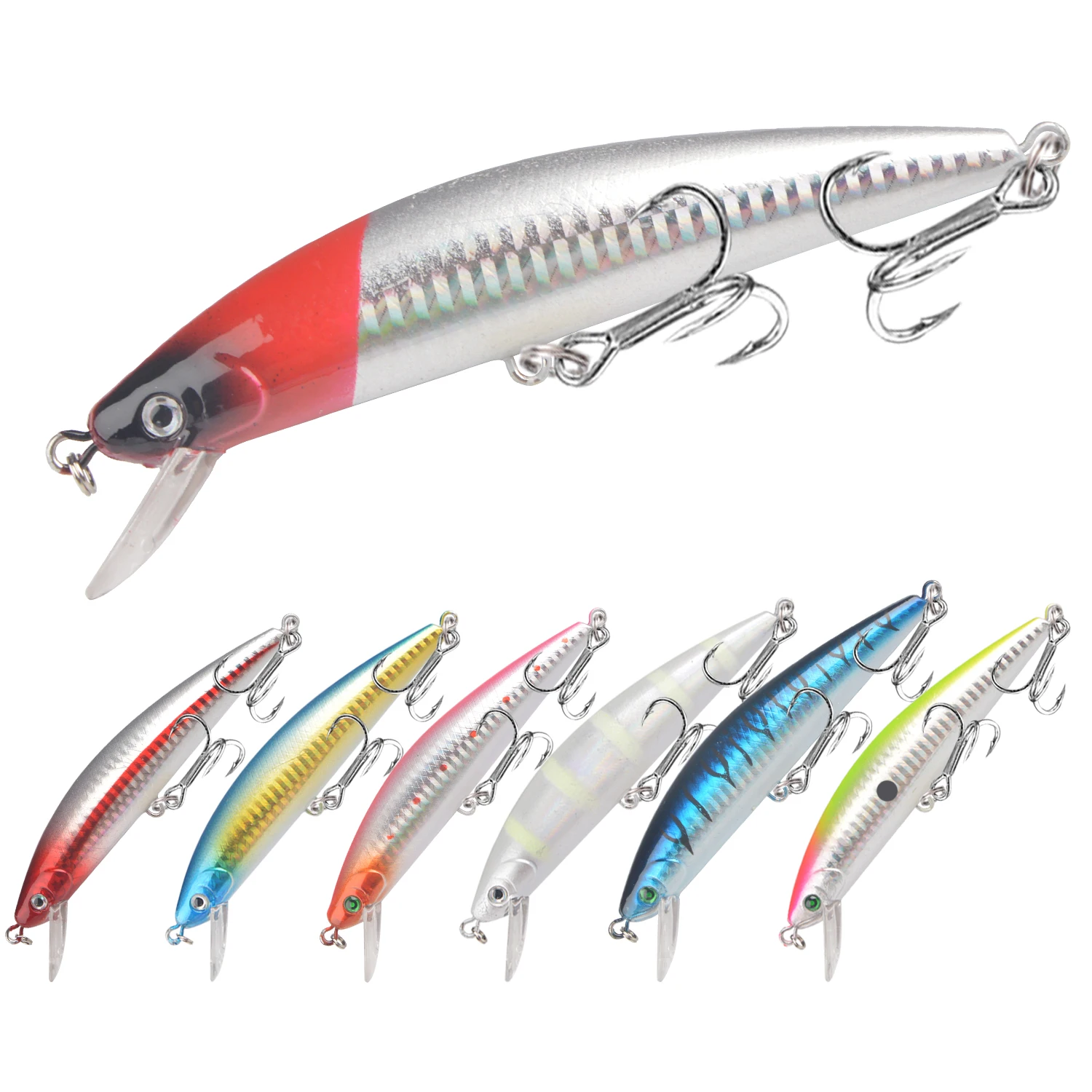Señuelo tipo crankbait de 13cm y 41g