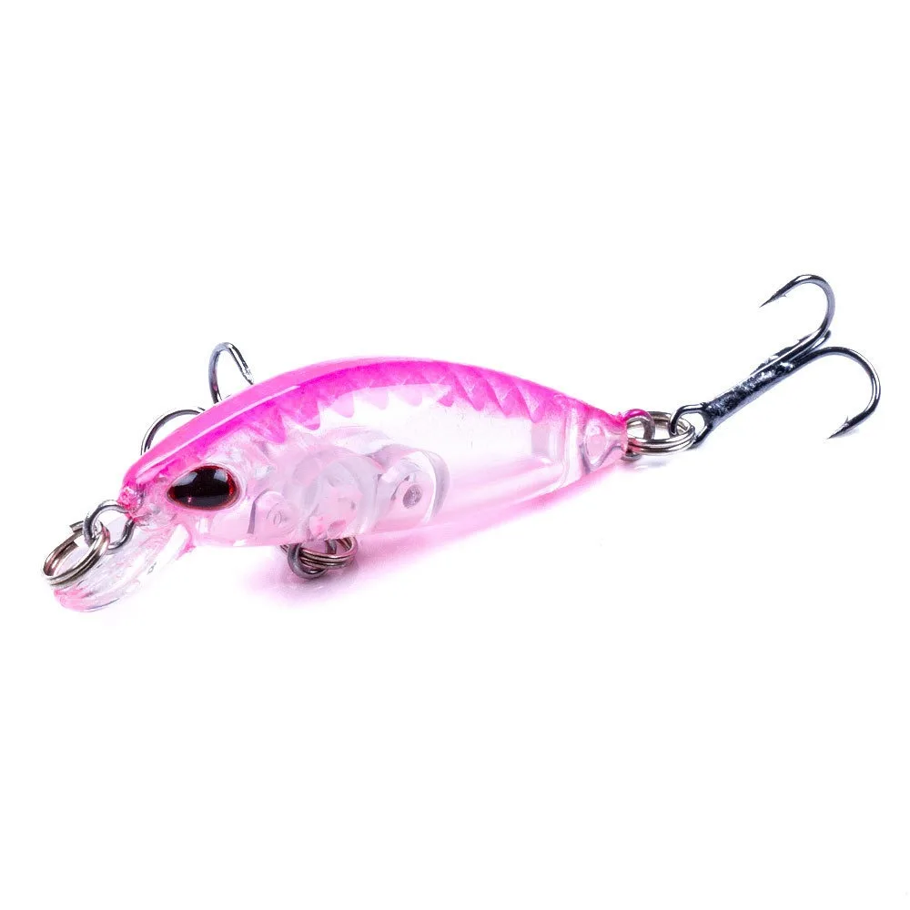 Detalle del perfil del minnow
