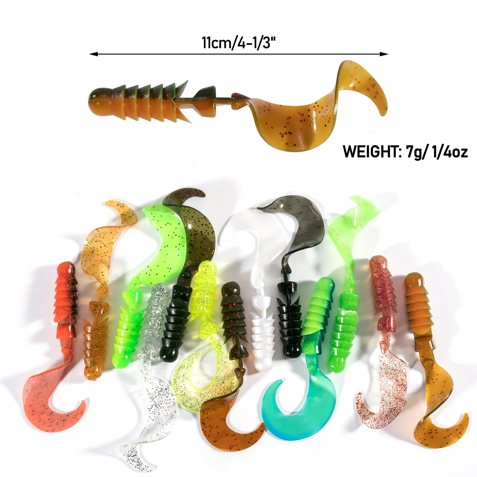 Swimbait 7g multiespecie – Señuelo blando para lubina y trucha - imagen 4