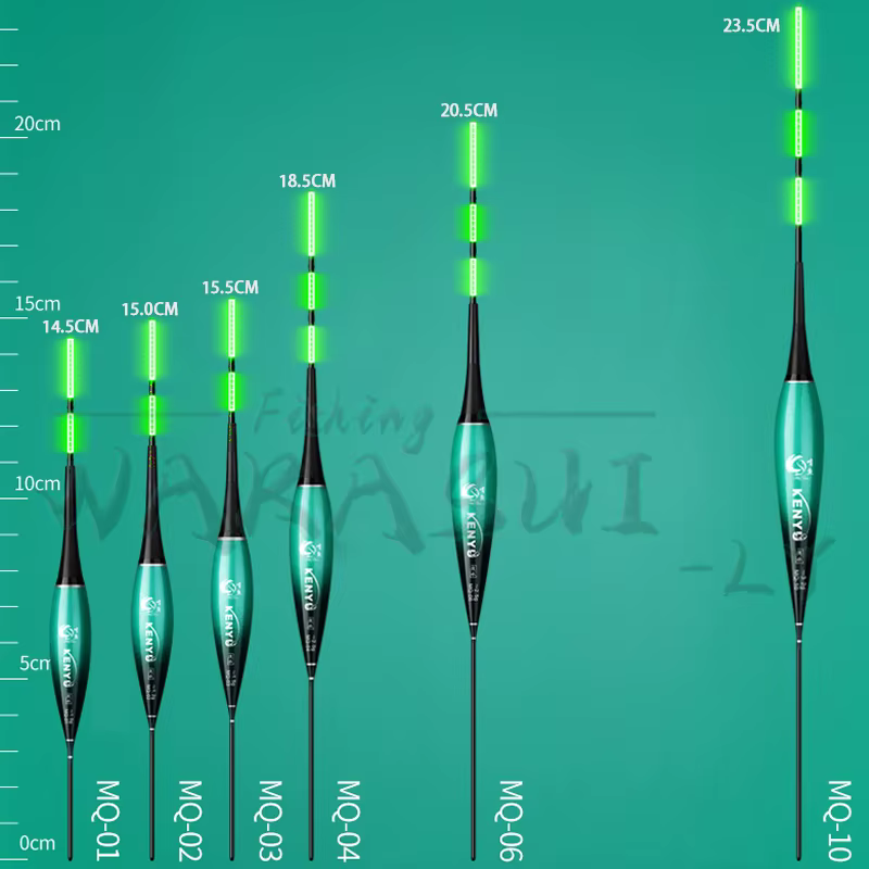 Flotador LED verde con alta sensibilidad para pesca al aire libre - imagen 5