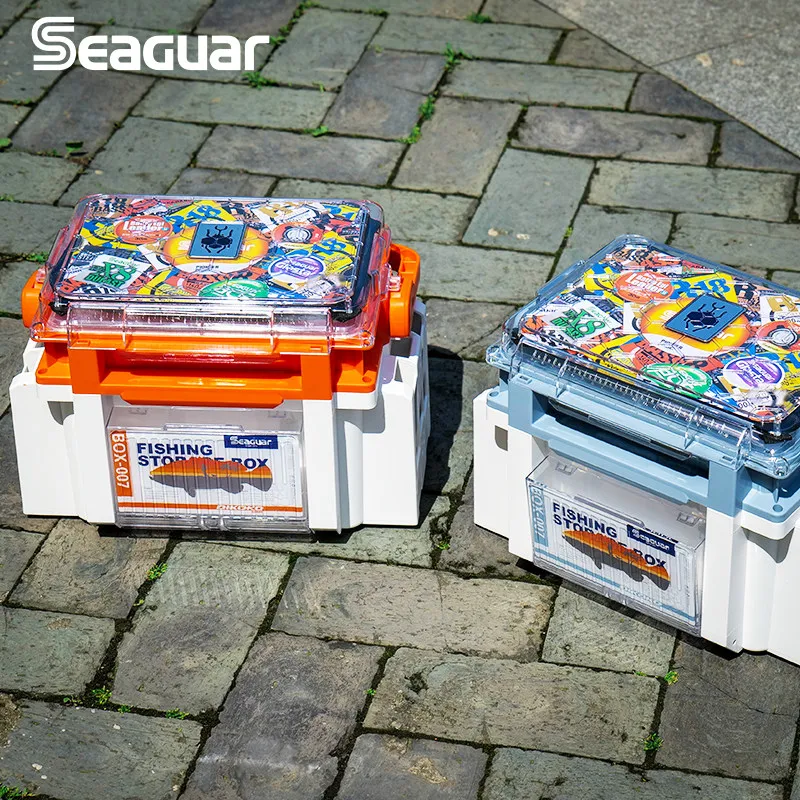 Caja de señuelos Seaguar multifuncional portátil gran capacidad