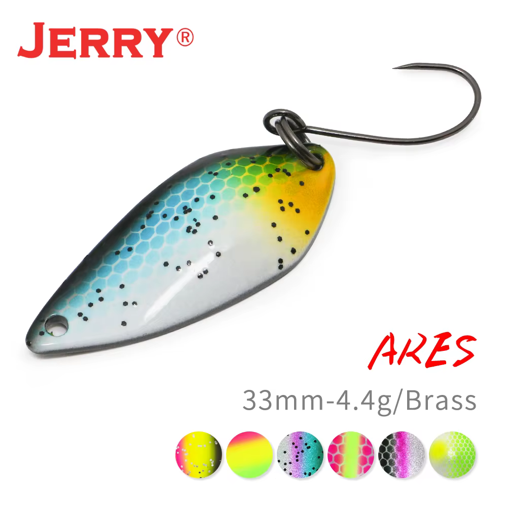 Cucharilla Giratoria Jerry Ares – Señuelo para lago