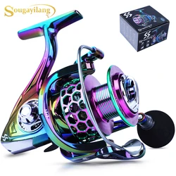 Carrete Sougayilang 1000-4000 Aluminio Agua Dulce