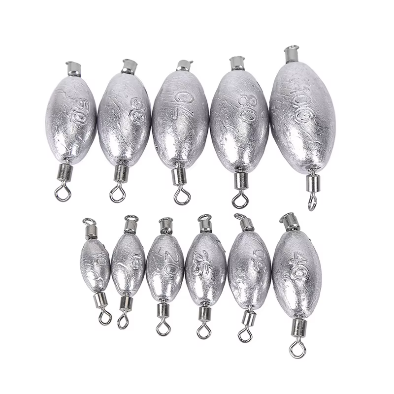 Plomo de Pesca con Giratorio Forma Oliva – Accesorios - imagen 2
