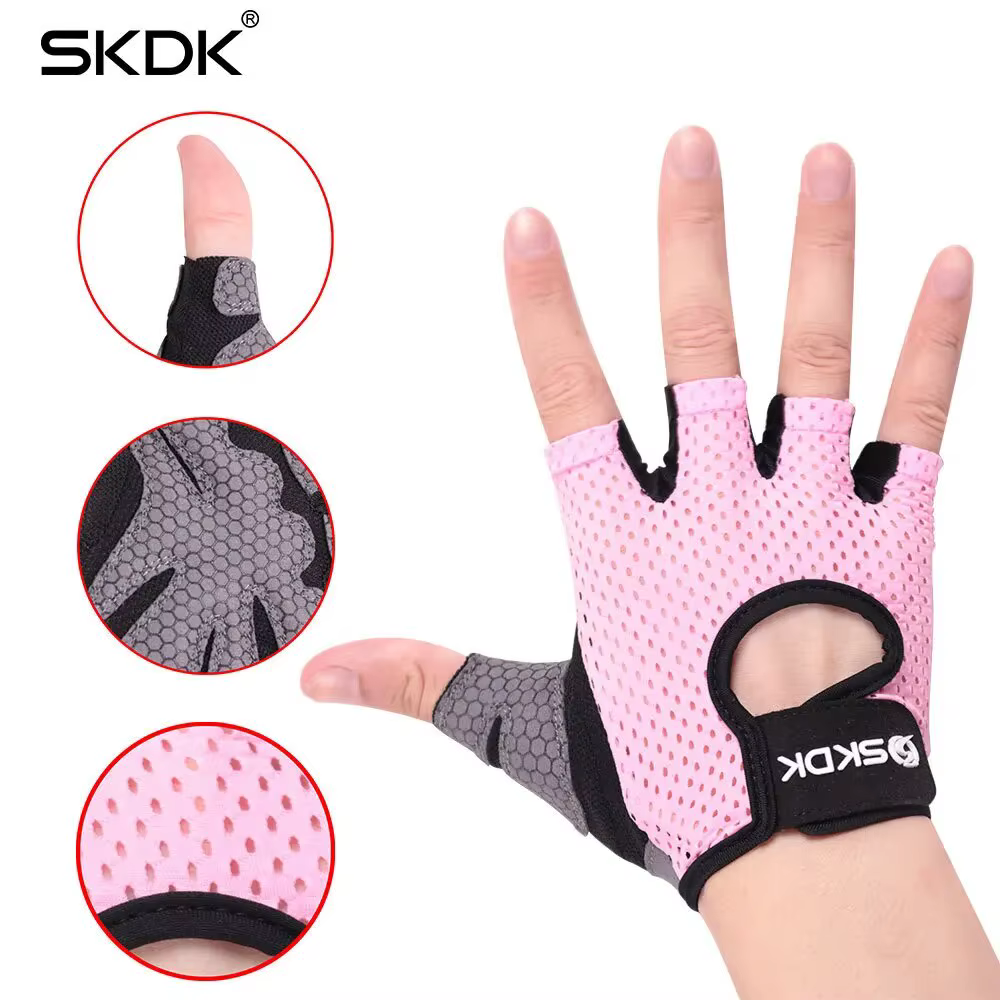 Guantes fingerless de pesca – Palma antideslizante absorbente - imagen 4
