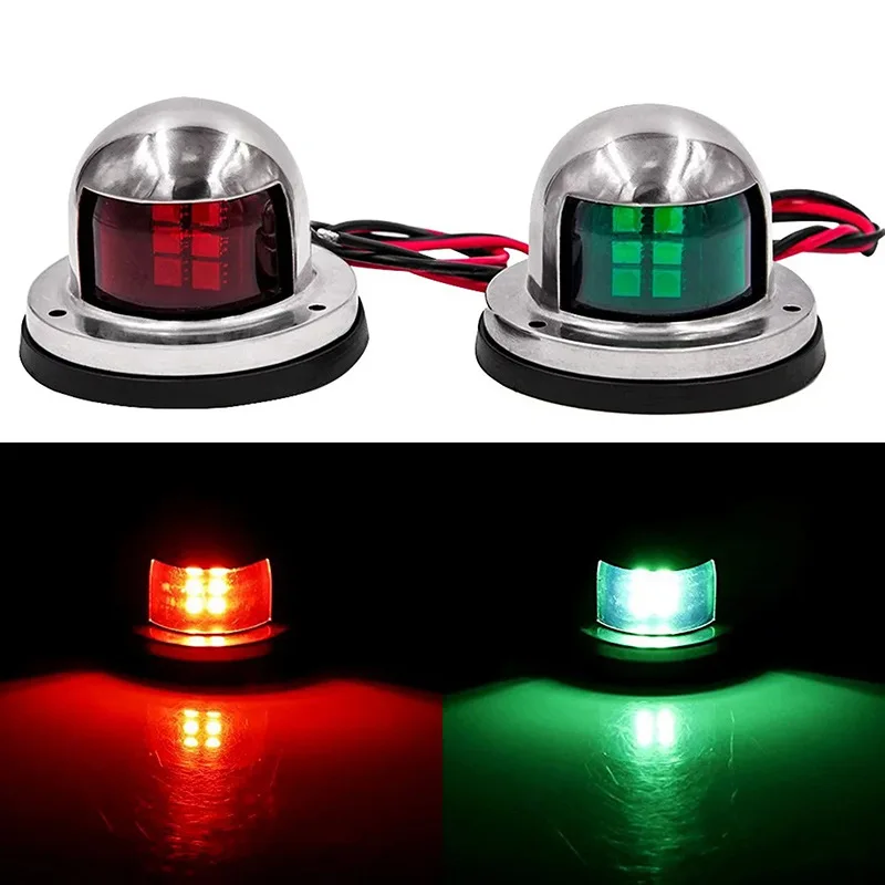 Luces de navegación LED HOFFEN roja y verde