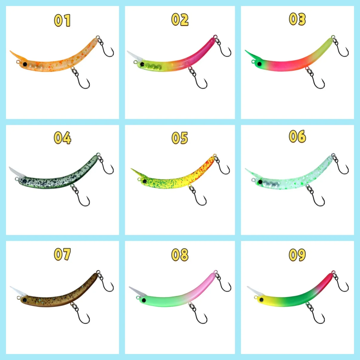Swolfy Minnow Crank Wobbler hundimiento para trucha – Anzuelo simple - imagen 2
