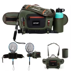 Bolsa de Pesca Goture Impermeable – Ultraligera con Soporte Cañas
