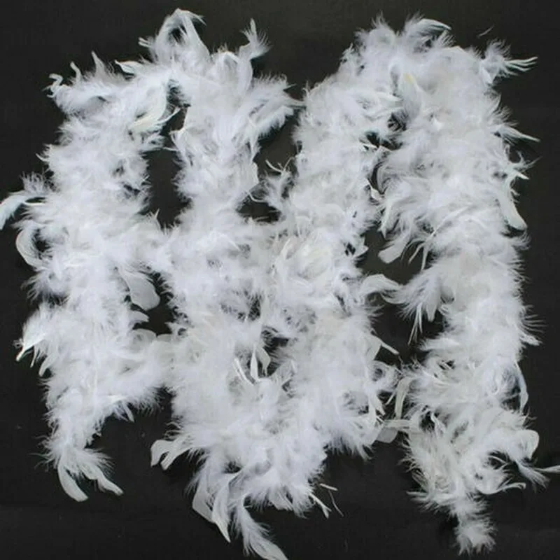 Detalle de plumas blancas
