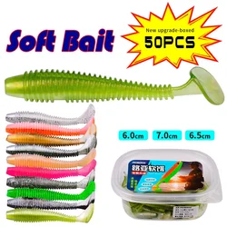 Swimbaits de vinilo para lubina y carpa – Señuelos blandos