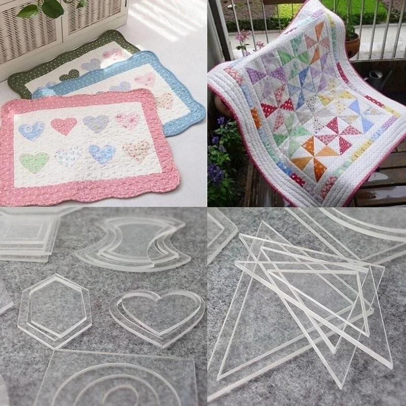 Juego de herramientas de acrílico para patchwork y acolchados