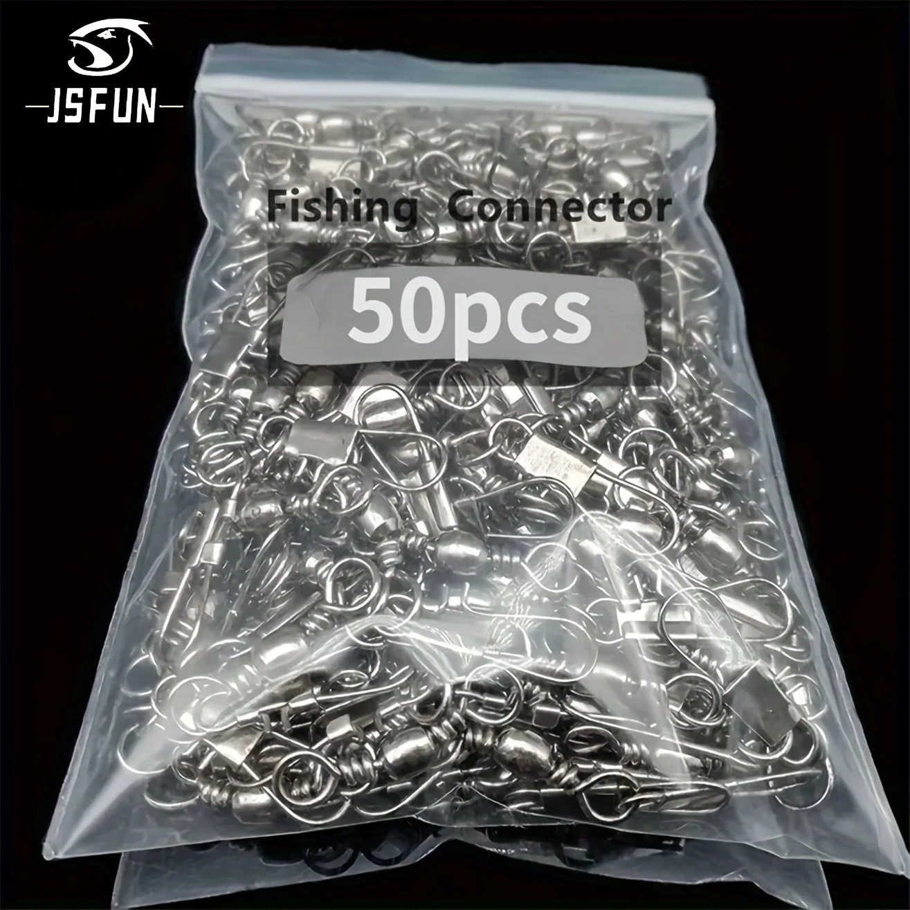 Giratorios de pesca con snap JSFUN – Rodamiento para señuelos - imagen 4