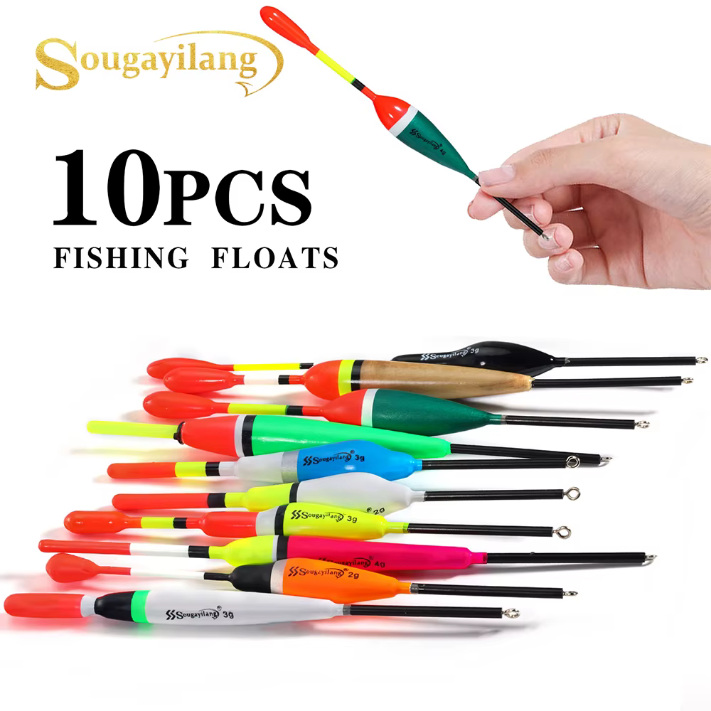 Sougayilang Flotadores Bobber para Pesca – Juego Varias Tallas