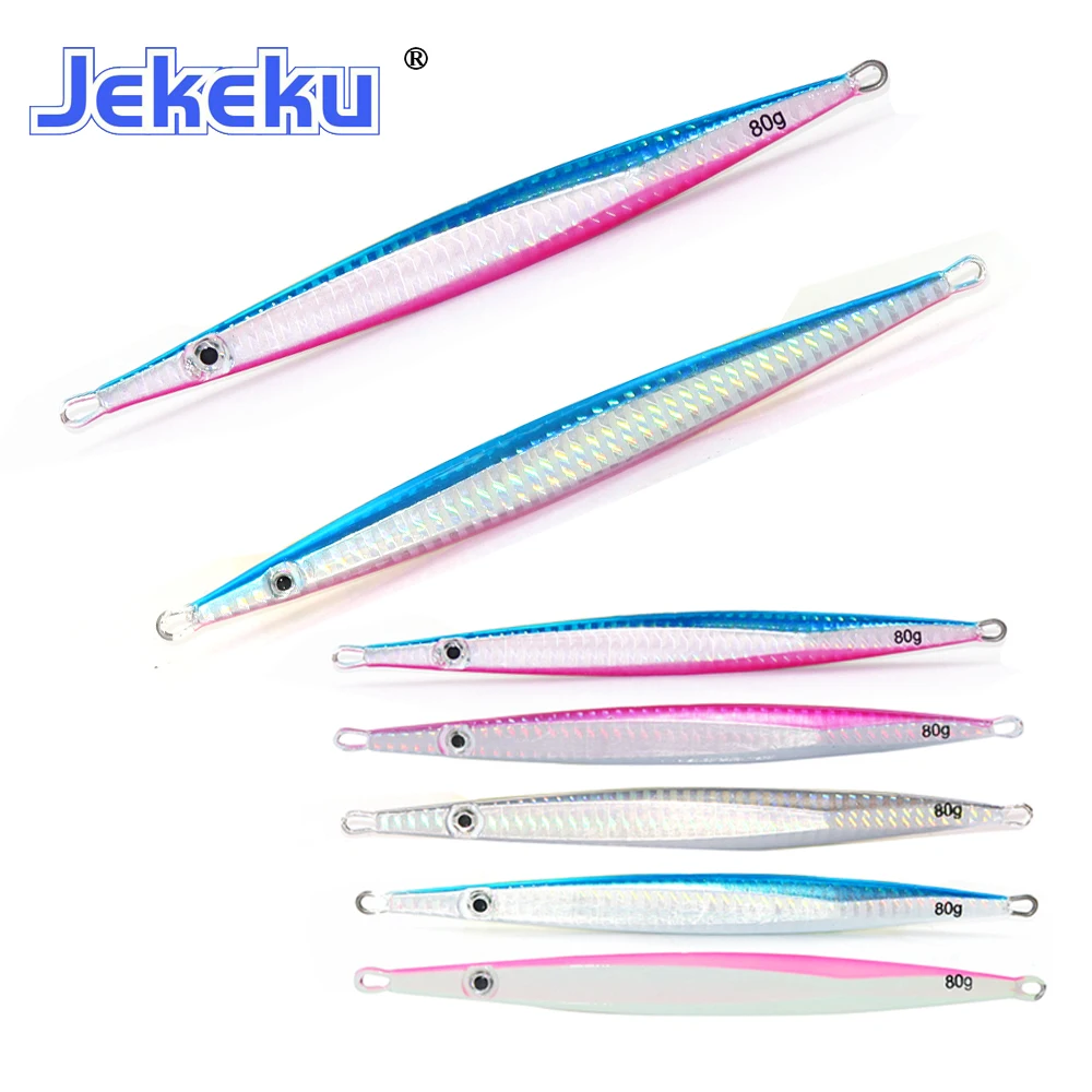 JEKEKU jig metálico wobbler para pesca en agua salada mar costero - imagen 2