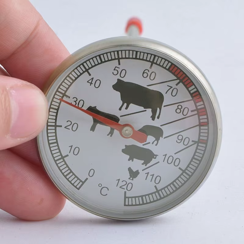 Termómetro de sonda de bolsillo de acero inoxidable para barbacoa - imagen 5