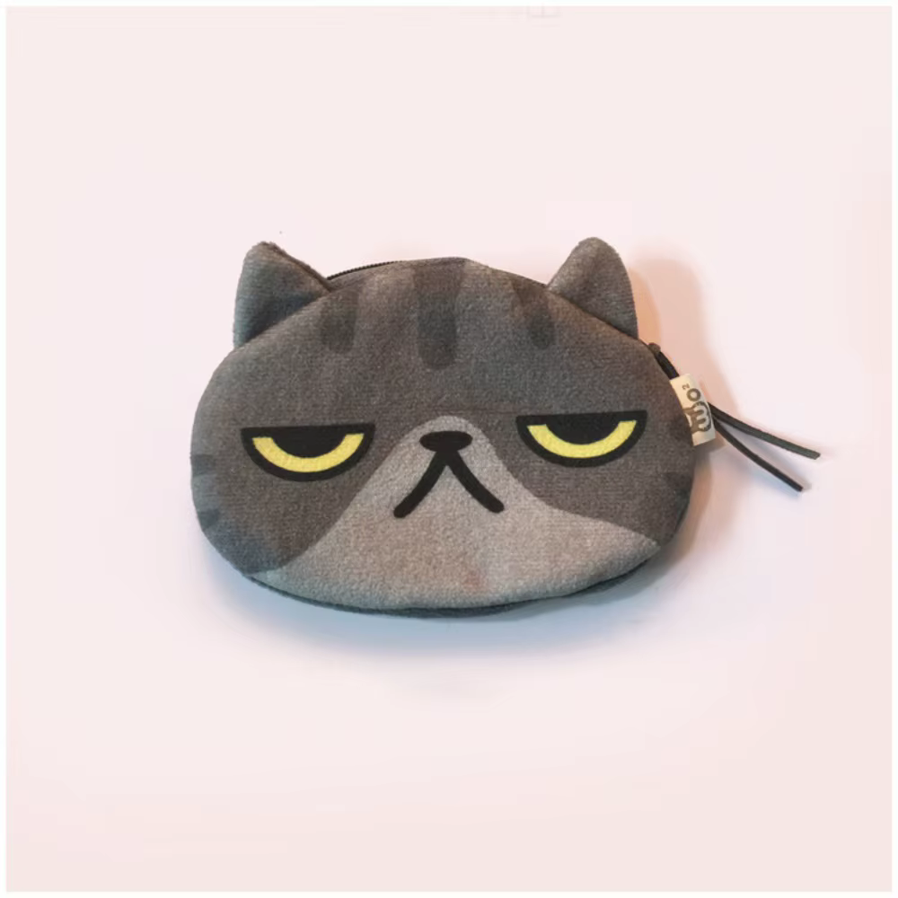 Monedero Simplicity Gato con Cierre – Mini Bolsa Multiusos Portátil