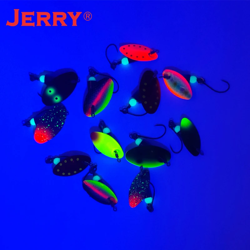 Jerry Wukong AR-S Spinner tungsteno para trucha - imagen 5