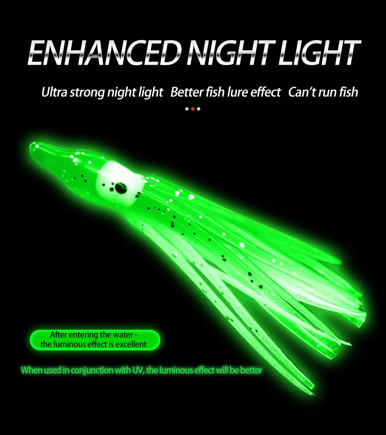 Efecto del señuelo luminoso en condiciones de poca luz