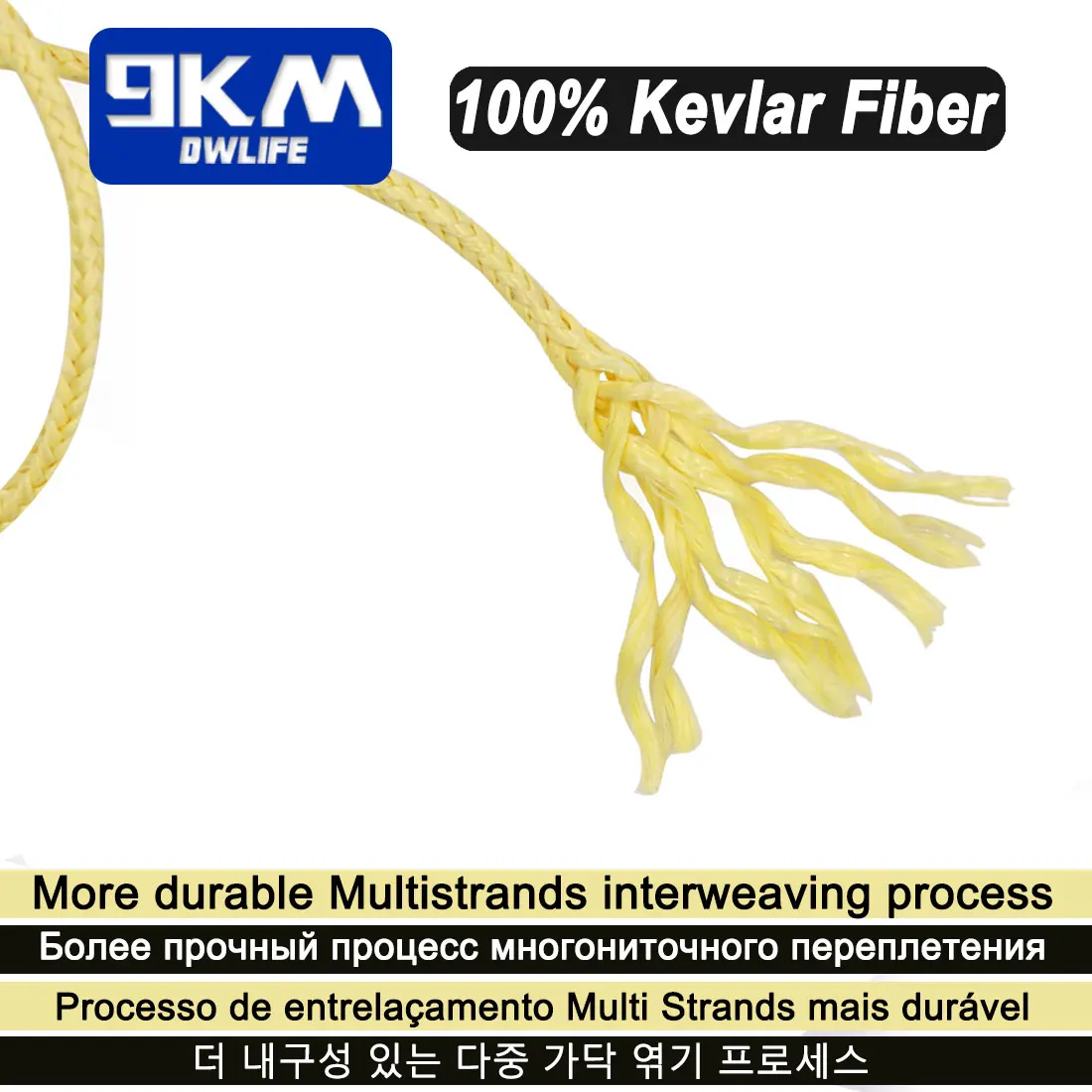 Sedal Kevlar trenzado resistente y refractario – Línea multiuso - imagen 4