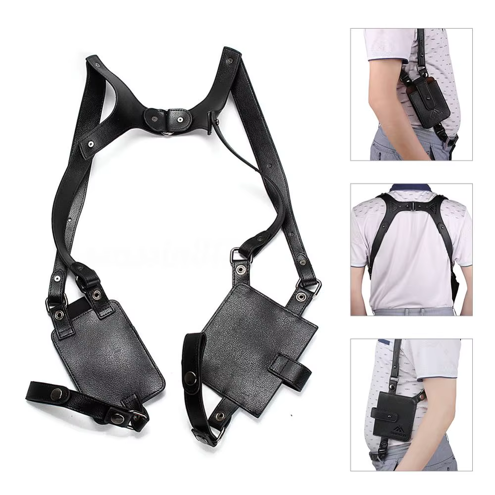 Bandolera de pesca – Bolso pecho anti‑robo para cañas y vinilos - imagen 5