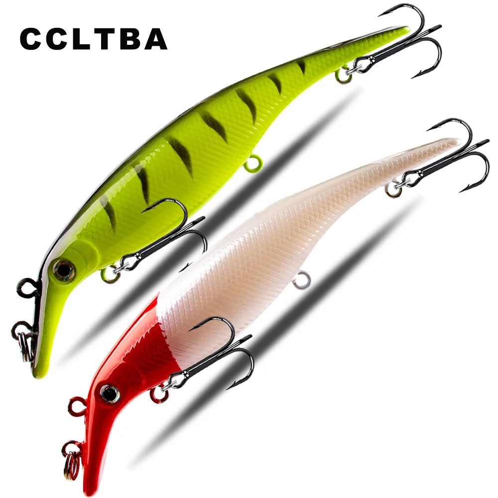 CCLTBA Jerkbait hundimiento cebo duro para lucio y musky - imagen 2