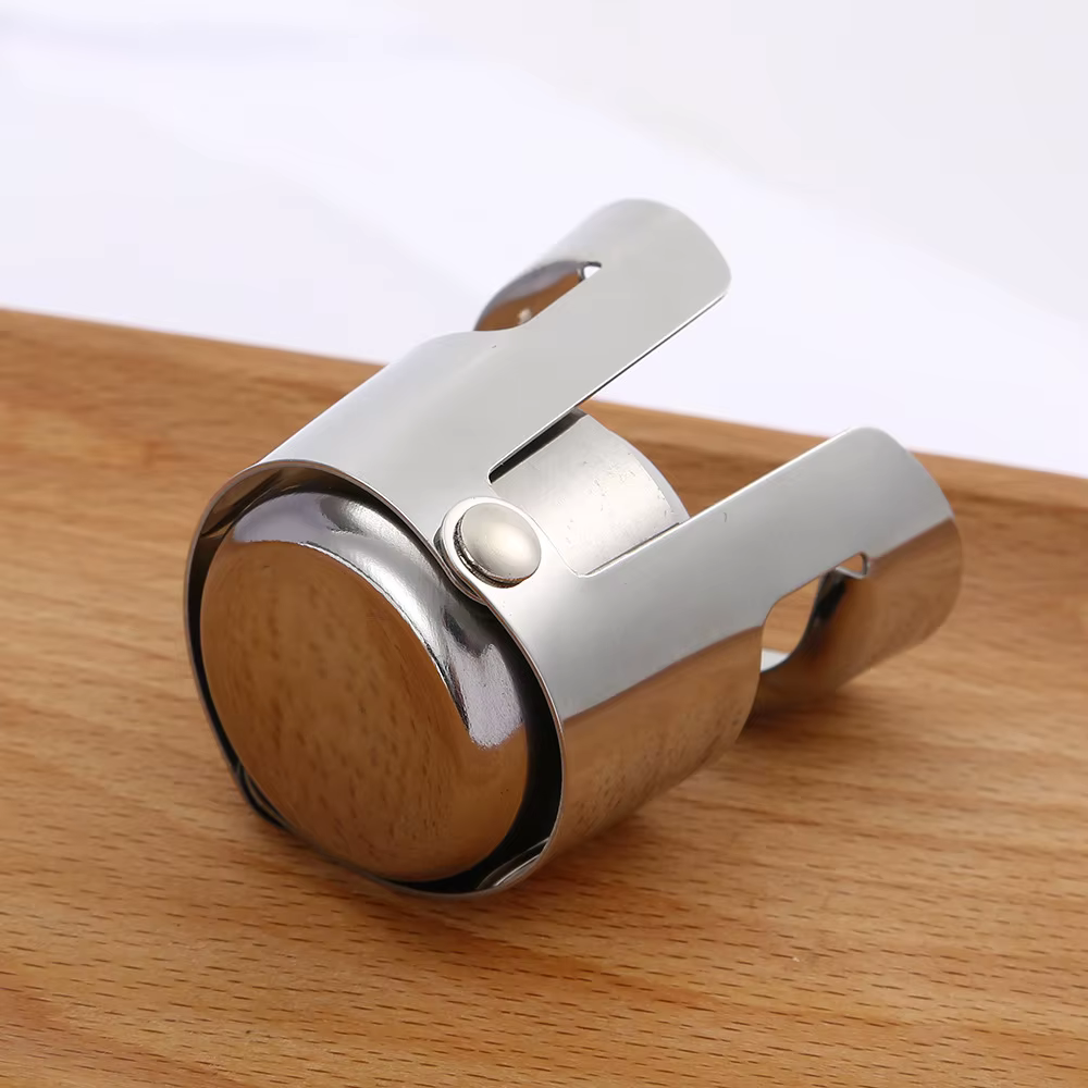 Tapón sellador vacío de acero inoxidable para champán, vino y cerveza - imagen 4