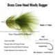 Vtwins Bugger lanoso con anzuelo de púas para streamer