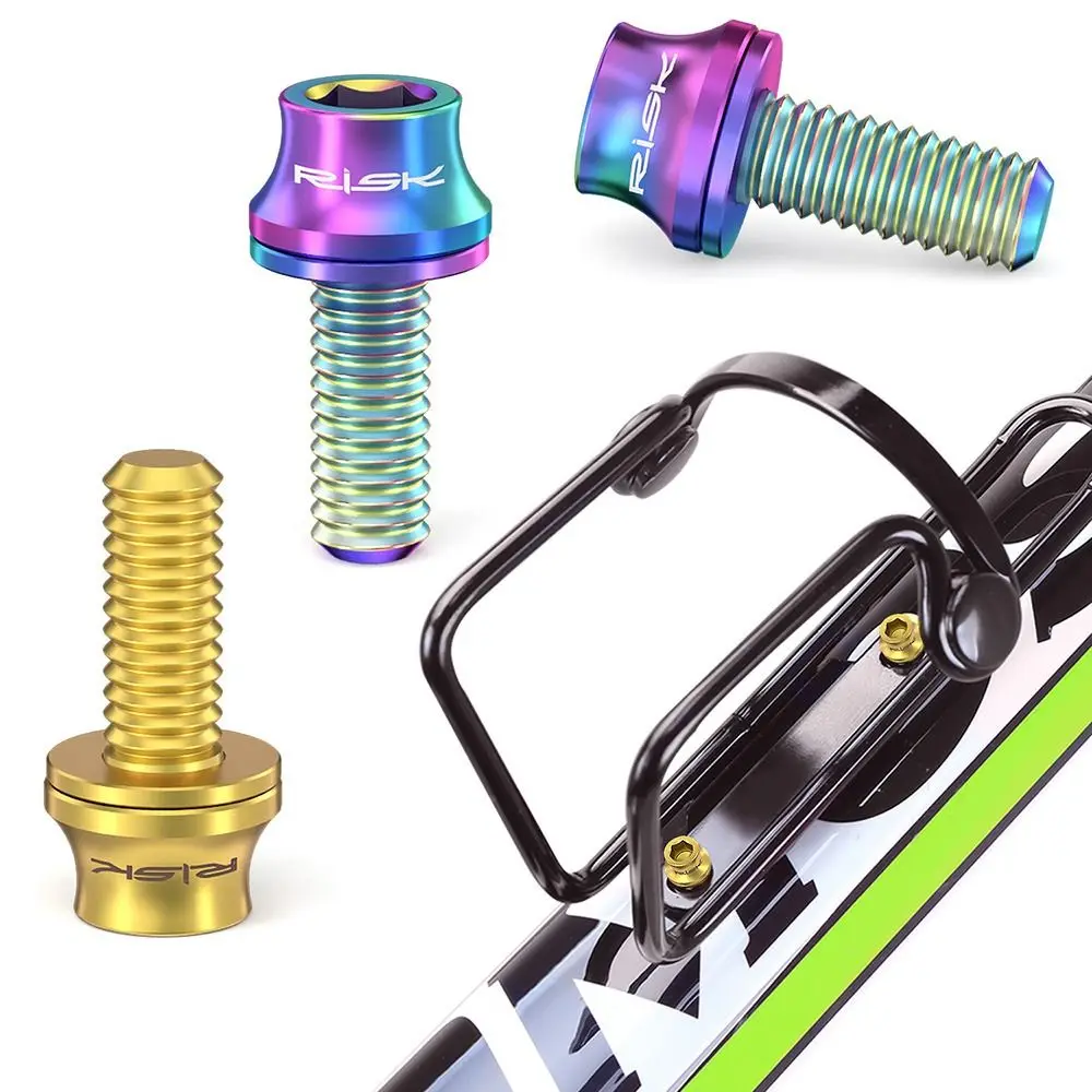 Tornillos de titanio para soporte de botella multicolor con junta - imagen 4