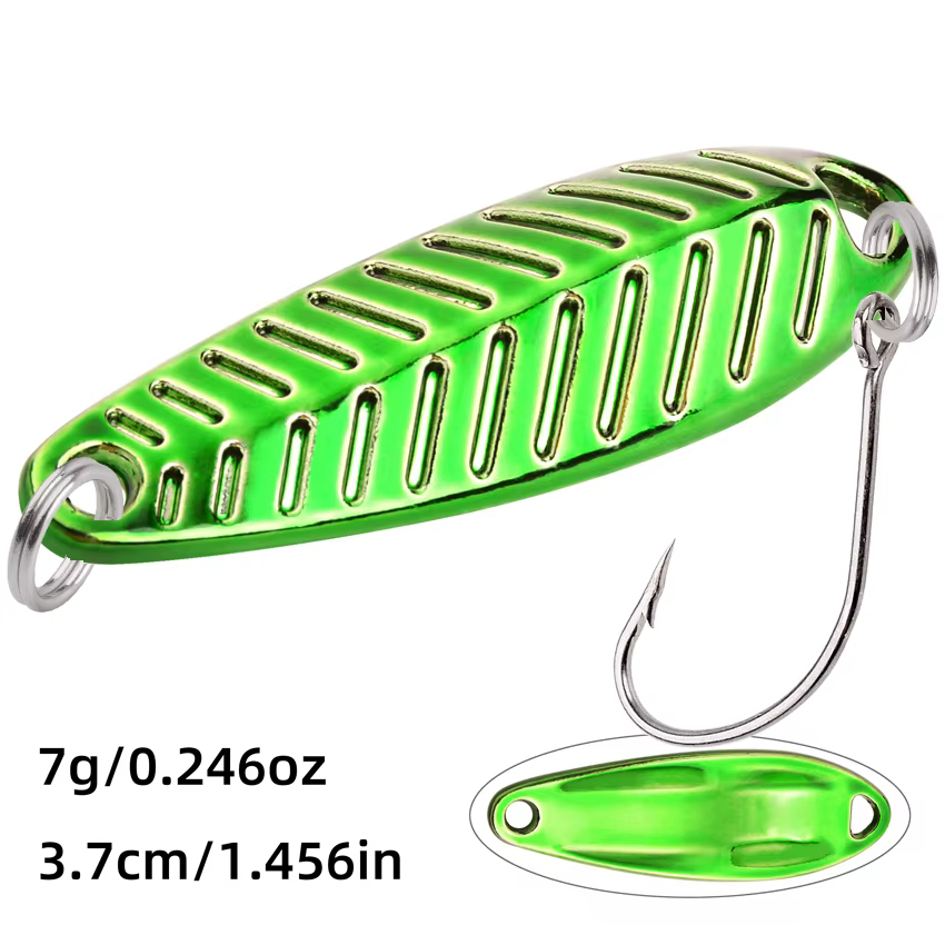 Cucharitas Spoon Metal – Set de Señuelos Duros para Pesca Deportivo - imagen 5