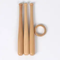 Soporte de madera triangular para pelotas de béisbol DIY