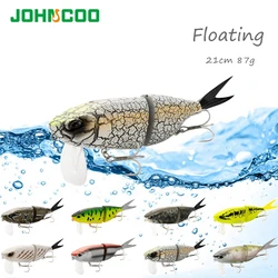 Señuelo Wobbler flotante articulado para lucio y lubina – Swimbait