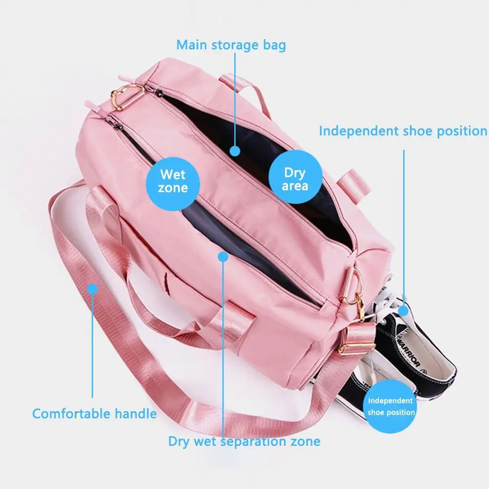 Bolsa de viaje de lona deportiva alta calidad para gimnasio - imagen 2