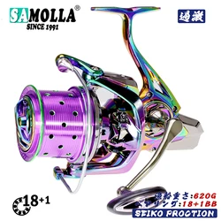 Carrete spinning metal 25KG LS8000-12000 – 18+1BB agua salada