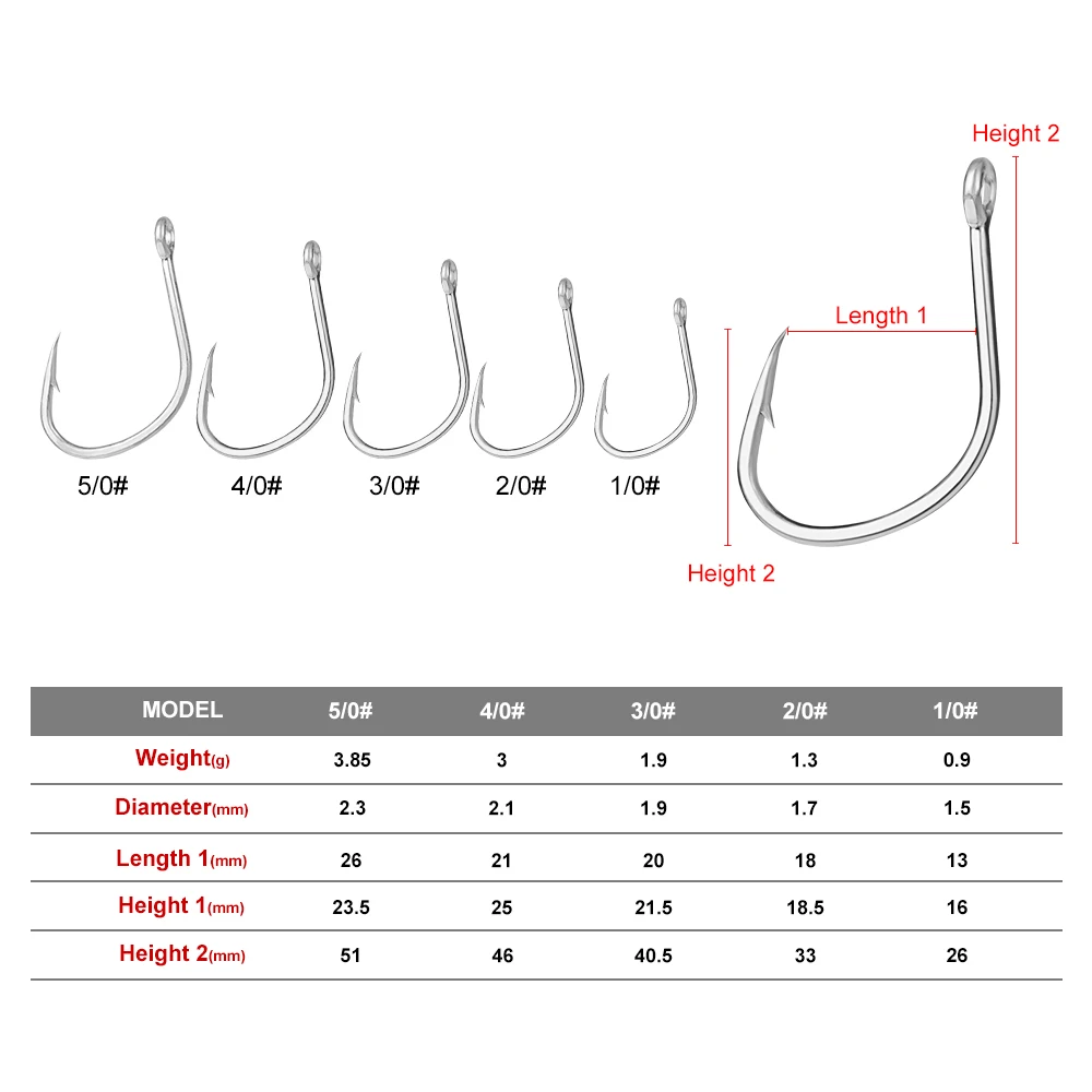 PROBEROS Anzuelo Jig Head con púas — Alta calidad para jigging - imagen 3