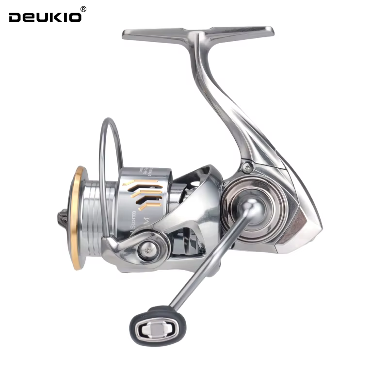 Carrete Spinning DEUKIO impermeable 5.2:1 para agua salada - imagen 2