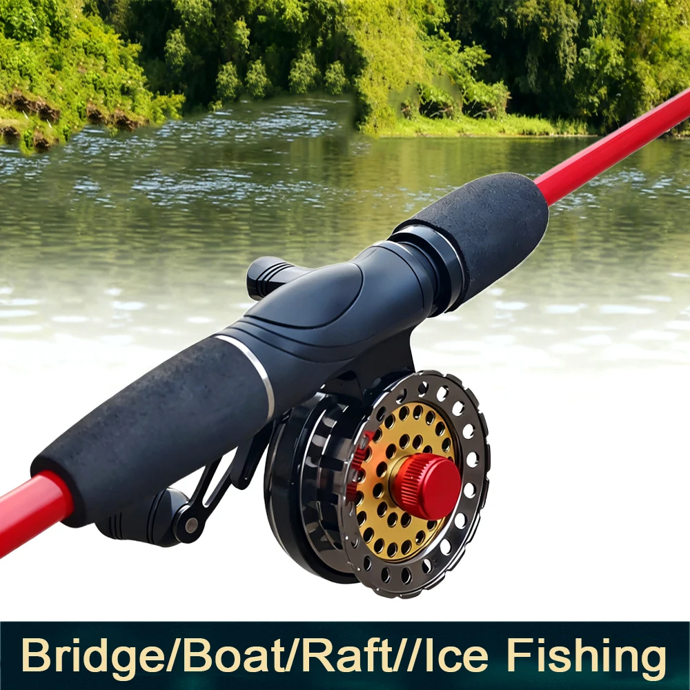 Mini Carrete de Pesca Ultraligero Portátil para Mosca - imagen 2