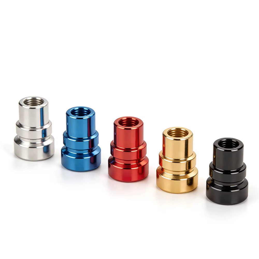 Señuelo de pesca CNC de aluminio anodizado y acero inoxidable - imagen 4